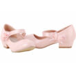 Kép 2/3 - Rózsaszín, lakk, rózsás, kopogós cipő
