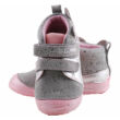 Kép 3/3 - Ezüst-rózsaszín nyuszis, vízzáró réteggel kezelt, dd step cipő