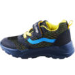 Kép 1/3 - Kék-sárga gumifűzős, tépőzáras, hajlékony talpú dd step edzőcipő