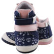 Kép 3/3 - Kék-rózsaszín, cicás, gumi orrú, dd step cipő