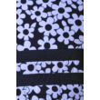 Kép 2/3 - Losan sötétkék-fehér virágos nyári ruha (104)