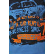 Kép 4/4 - Losan királykék-sötétkék autós rövidnadrág-póló szett (92)