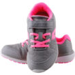 Kép 3/3 - Szürke, pink gumifűzős, tépőzáras, memória habos, Lottó edzőcipő