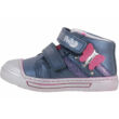 Kép 1/3 - Kék-ezüst, pink pillangós, gumi orrú, Ponte 20 supinált cipő