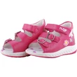 Pink, hímzett virágos, rugalmas talpú, Ponte 20 supinált szandál