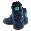 Sötétkék-neonzöld, bundás, vízálló, Gore-Tex, Primigi bakancs