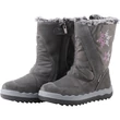 Szürke-ezüst-pink hópelyhes, vízálló, Gore-Tex, bundás, Primigi csizma