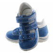 Kép 3/3 - Kék, csillagos, extra hajlékony talpú, bőr, nyitott Primigi cipő