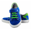 Kép 3/3 - Kék-neonzöld gumi fűzős Richter cipő
