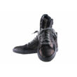 Kép 3/3 - Richter fekete csillogós anyagú, fűzős, cipzáras átmeneti cipő