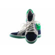 Kép 3/3 - Richter sötétkék-szürke-zöld, fűzős, cipzáras bőr tornacipő