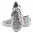 Kép 3/3 - Szürke, ezüst csillagos, fűzős, cipzáras, Superfit cipő