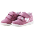 Kép 2/3 - Padlizsán-rózsaszín, ezüst szívecskés, keskeny, Superfit cipő