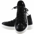 Kép 3/3 - Fekete, anyagában fekete pöttyös, vízálló, Gore-Tex, lányka cipő