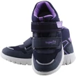 Sötétkék-lila, vízálló, Gore-Tex, Superfit cipő