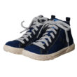 Kép 2/3 - Superfit kék fűzős magasszárú cipő