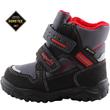 Kép 1/3 - Fekete-piros, bundás, vízálló, Gore-Tex-es Superfit bakancs