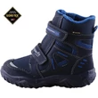 Sötétkék, bundás, vízálló, Gore-Tex, Superfit bakancs
