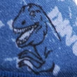 Sötétkék, dinoszauruszos, feliratos, Superfit vászoncipő