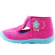 Kép 1/3 - Pink, csillogó kék virágos, Superfit vászoncipő