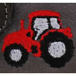 Kép 3/4 - Szürke, piros traktoros, Szamos supinált cipő
