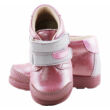 Kép 3/3 - Csillogós rózsaszín-szürke, virágos, Szamos supinált cipő