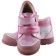 Kép 3/3 - Rózsaszín-ezüst, kisvirágos, Szamos supinált cipő