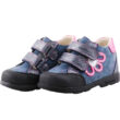 Kép 2/3 - Kék, pink virágos, Szamos supinált gyerekcipő