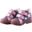 Kép 2/3 - Lila, csillogó rózsaszín, csillagos, Szamos supinált gyerekcipő