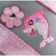 Kép 2/4 - Szürke-rózsaszín, delfines, Szamos supinált gyerekcipő