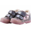 Kép 2/3 - Szürke-ezüst, rózsaszín szívecskés, Szamos supinált cipő