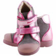 Kép 3/3 - Szürke-pink, szívecskés, magasszárú, Szamos supinált cipő