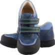 Kép 3/3 - Kék, zöld varrású, Szamos supinált cipő