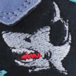 Kép 2/4 - Kék, cápás, zárt orrú, Szamos supinált szandál