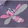 Kép 2/4 - Lila-rózsaszín, szitakötős, Szamos supinált szandál