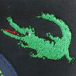 Kép 2/4 - Sötétkék, zöld krokodilos, Szamos supinált szandál