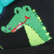 Kép 2/4 - Kék-zöld, krokodilos, Szamos szpinált szandál
