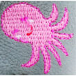Kép 2/4 - Szürke-lila, medúzás-kagylós, keskeny, Szamos supinált szandál