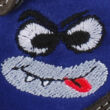 Kép 2/4 - Antracit-kék, vicces figurás, meleg béléses, vízálló, Szamos supinált bakancs