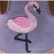 Lila, rózsaszín, flamingós, Szamos supinált, felvezetőpántos balerina