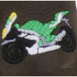 Kép 2/4 - Szürke, zöld, motoros, Szamos supinált szandálcipő