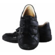 Kép 3/3 - Szamos fekete, 2 tépőzáras, átmeneti bőr cipő