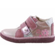 Kép 1/3 - Rózsaszín-ezüst, virágos, hajlékony talpú Szamos cipő