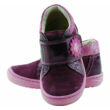 Kép 3/3 - Lila, pink, virágos, hajlékony talpú, Szamos cipő