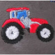 Kép 2/4 - Szürke, piros traktoros, Szamos hajlékony talpú szandálcipő