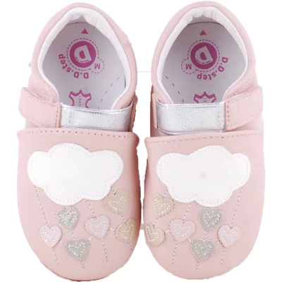 Felhős,rózsaszín, dd step puhatalpú cipő