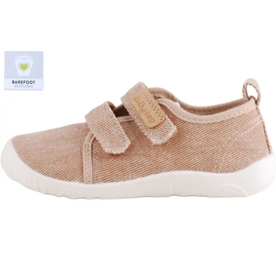 Világosbarna, barefoot, dd step vászoncipő