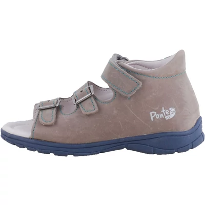 Szürke-kék talpú, Ponte20 supinált szandál