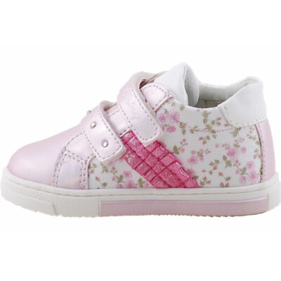 Rózsaszín, virágos, flitteres, Primigi cipő