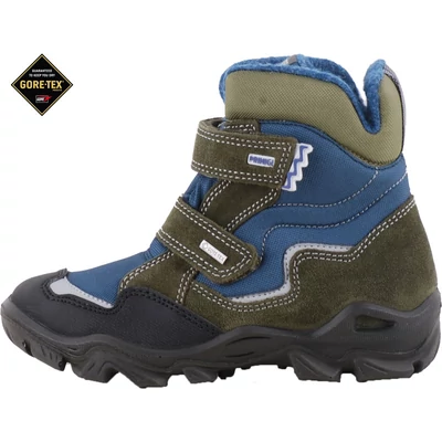 Vízálló, bundás, Gore-Tex, keki-kék Primigi bakancs
